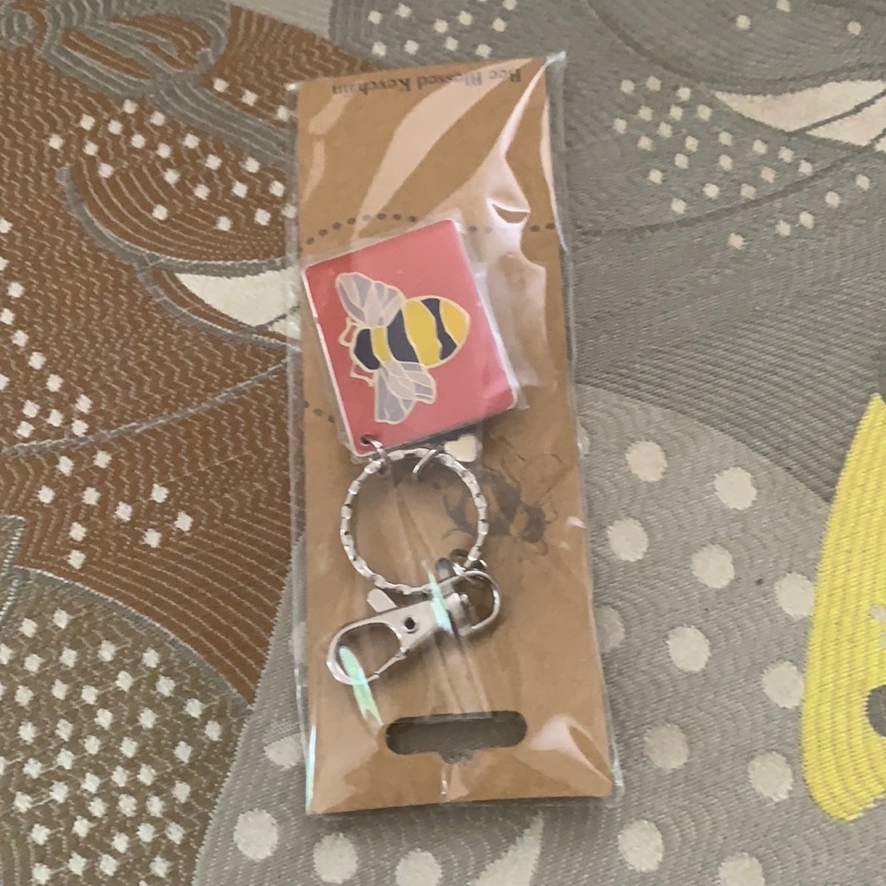 Bee Blessed Keychain